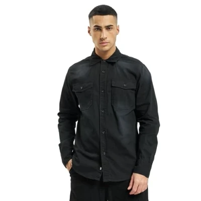 Afbeelding van Brandit Hardee Overhemd, Heren, Maat: Large, Black