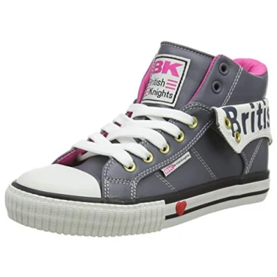 Afbeelding van British Knights Roco Sneakers voor dames, Dk Grey Fuchsia, 37 EU