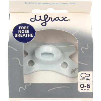 Afbeelding van Difrax Fopspeen Natural 0 6 Maanden Uni, 1 stuks