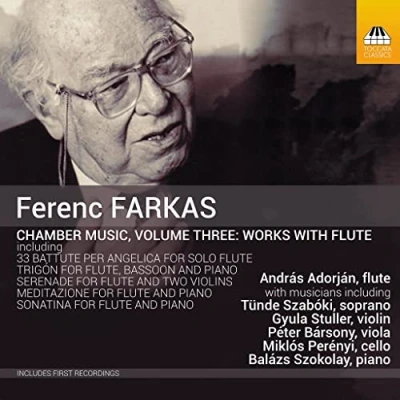 Afbeelding van Andras Adorjan, Tunde Szaboki, Lajos Rozman &amp; Others Chamber Music, Vol. 3: Works With Flute (CD)