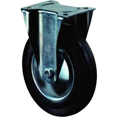 Afbeelding van Bokwiel 200mm rubber totale hoogte 235mm