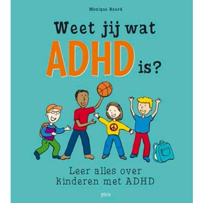 Afbeelding van Weet jij wat ADHD is? (Paperback)