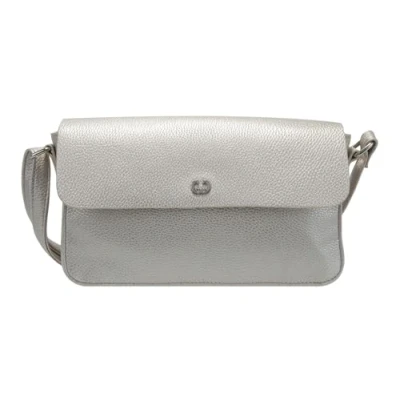 Afbeelding van GERRY WEBER Schoudertas Talk Different 1.0 Shoulderbag SHF Metallic Cold Zilverkleurig