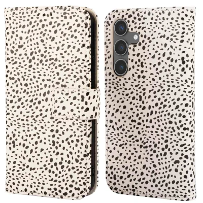 Afbeelding van imoshion Hoesje Geschikt voor Samsung Galaxy S24 Design Bookcase smartphone Desert Dots