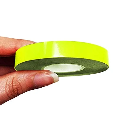 Afbeelding van 4R Quattroerre.it 10502 Trim Stripe Zelfklevende Strips voor Auto&#039;s, Neon Geel, 10 mm x mt