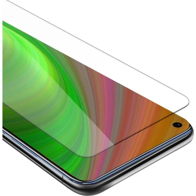 Afbeelding van Cadorabo Screenprotector geschikt voor Honor View 20 Pantser film Beschermende in KRISTALHELDER Geharde (Tempered) display beschermglas 9H hardheid met 3D Touch