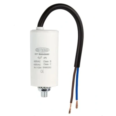 Afbeelding van Condensator startcondensator motorcondensator werkcondensator kabel 4µF 450V