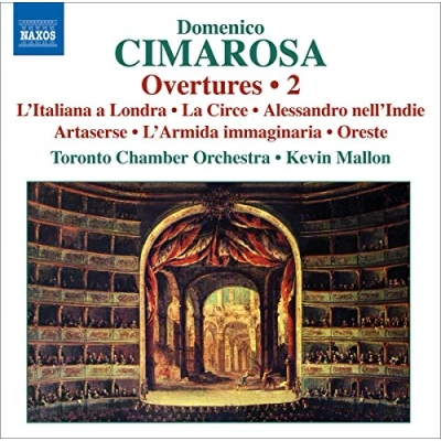 Afbeelding van Toronto Chamber Orchestra, Kevin Mallon Cimarosa: Overtures Volume 2 (CD)