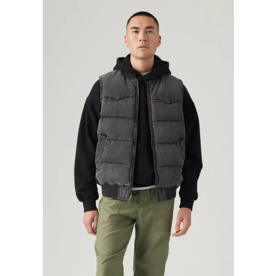 Afbeelding van Levi&#039;s Western Super PUFF VEST Bodywarmer, Heren, Maat: Small, Eclipse