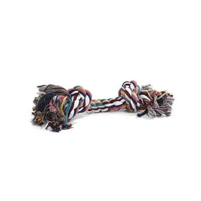 Afbeelding van Beeztees Flossytouw Gekleurd 125g