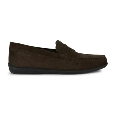 Afbeelding van Geox Heren U ASCANIO C Moccasin, Dark Brown, 46 EU, donkerbruin, EU