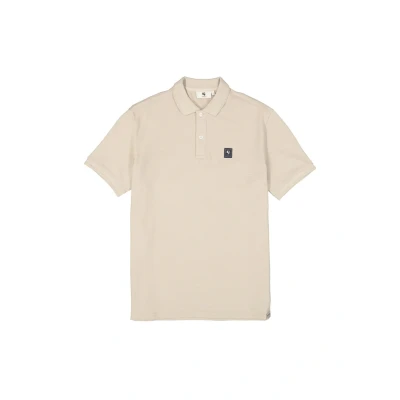 Afbeelding van Garcia Poloshirt, Heren, Maat: XL, Sand