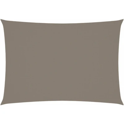 Afbeelding van vidaXL Zonnescherm rechthoekig 3x5 m oxford stof taupe