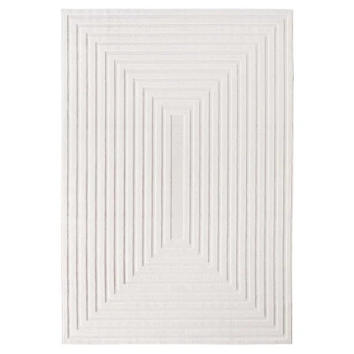 Afbeelding van Buitenkleed Elvora Frame Crème 280x370 Cm