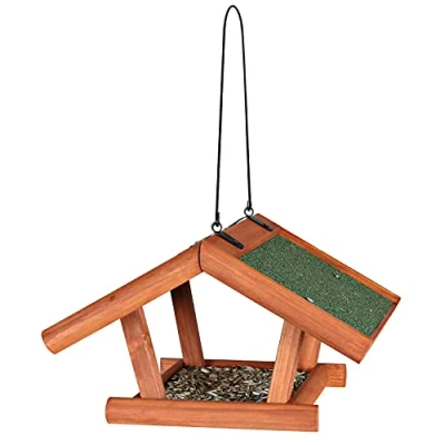 Afbeelding van Trixie Natura Voederhuis Hangend Grenenhout Bruin 30X18X28 CM