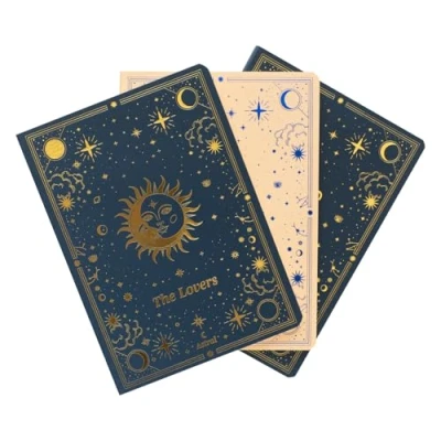 Afbeelding van Grupo Erik Set 3 notitieboek Astral A6 notitieboekjes Notebooks Met Gelijnde Pagina&#039;S Diary Klein notitieboekje