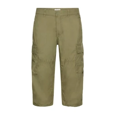 Afbeelding van camel active 3/4 cargoshort met regular fit Maat menswear 35IN Khaki