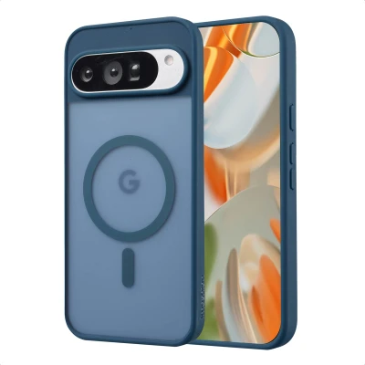 Afbeelding van Google Pixel 9 Pro XL MagSafe Hoesje Kunststof imoshion Hardcase/Backcover Donkerblauw Telefoonhoesje