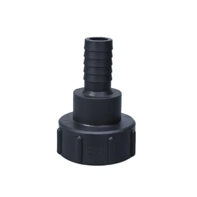 Afbeelding van MACHSWON 1000L IBC 60mm watertank tuinslangadapter schroefdraadaansluiting tot 2,5 cm 1 1/5,1 5,1 1&quot; Zwart