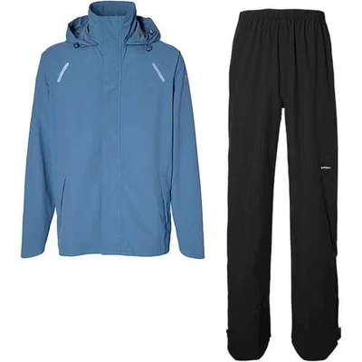 Afbeelding van Basil Hoga regenpak unisex BikeTotaal.nl Blauw