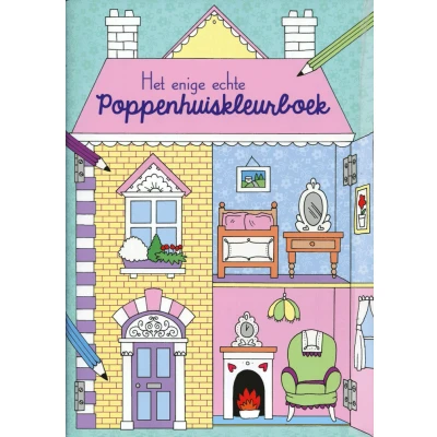 Afbeelding van Het enige echte poppenhuiskleurboek