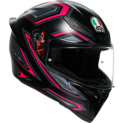 Afbeelding van AGV K1 S Motorhelm Sling mat zwart roze