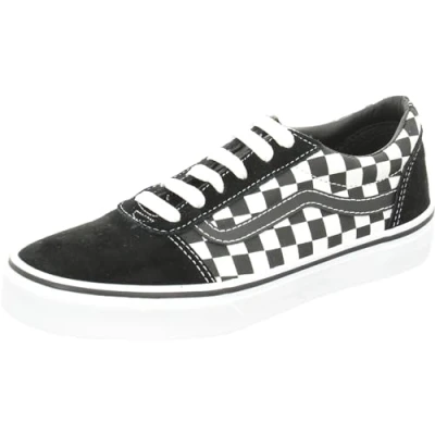 Afbeelding van Vans Youth Ward Checkered Black True White Schoenmaat 39