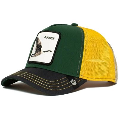 Afbeelding van Goorin Bros. Golden Goose Trucker cap Green