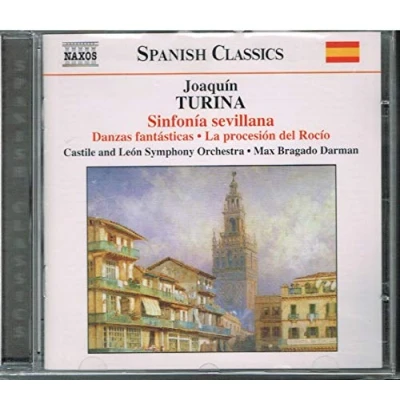 Afbeelding van Orquesta Sinfonica De Castilla Y León, Max Bragado Darman Turina: Sinfonia Sevillana (CD)