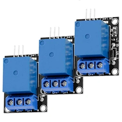 Afbeelding van AZDelivery 3 x 1 relais 5V KY 019 Module High Level Trigger compatibel met Arduino inclusief E Book!
