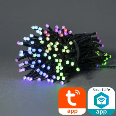 Afbeelding van Nedis SmartLife LED lichtsnoer 10m met 84 lampjes WIFILX01C84