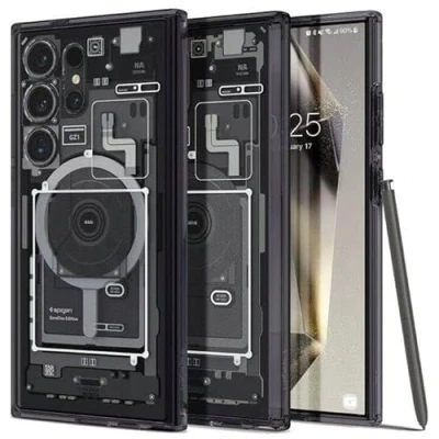 Afbeelding van Spigen Ultra Hybrid Metal Ring MagFit Case Compatibel met Samsung Galaxy S24 hoesje Zero One