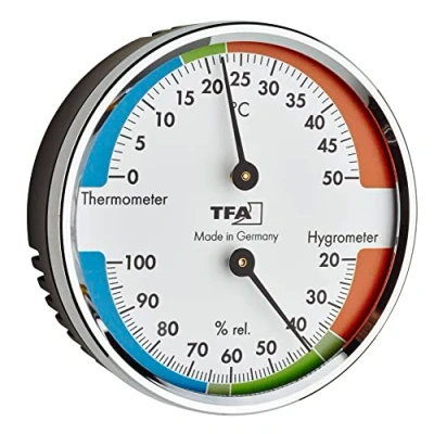 Afbeelding van TFA Dostmann 45.2040.42 Thermo hygrometer voor een beter woon en binnenklimaat