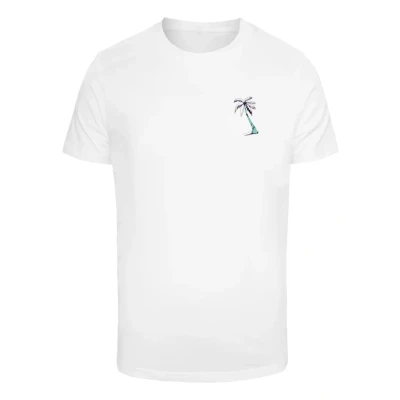 Afbeelding van Mister Tee Summer Vibes Tshirt print, Heren, Maat: Large, White