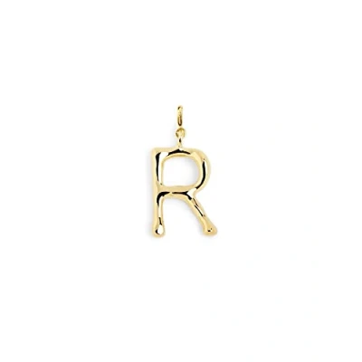 Afbeelding van Singularu Letter XL Hanger, Dames, Maat: One Size, Letra r oro