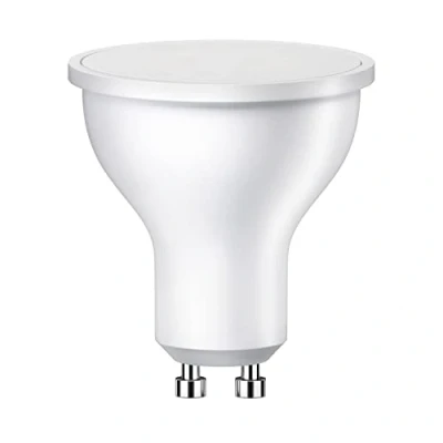 Afbeelding van ledscom.de GU10 LED verlichting, PAR16, warm wit (2700 K), 5 W, 450lm, 103, mat, lamp, spot, spaarlamp, 230V, halogeenvervanger, lampvoet
