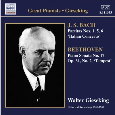 Afbeelding van Walter Gieseking Great Pianist: (CD)