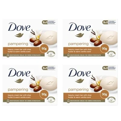 Afbeelding van Dove Zeep sheaboter (4 x 90 g)