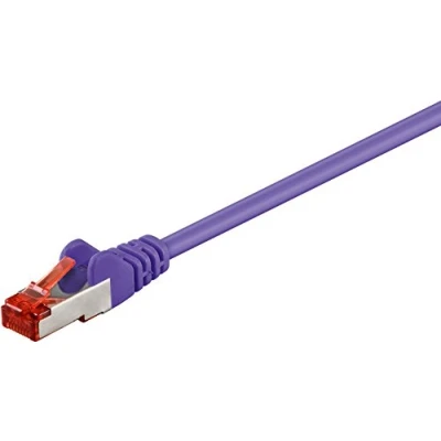 Afbeelding van Microconnect SSTP605P netwerkkabel 5 m Cat6 S/FTP (S STP) Paars