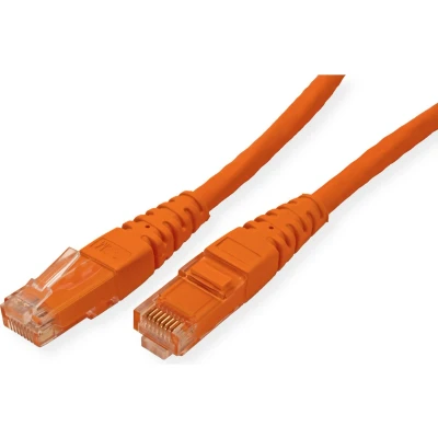 Afbeelding van Netwerkkabel Cat6 U/UTP 2 meter (100% koper, Oranje)