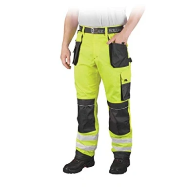 Afbeelding van Lever&amp;Hollman LH FMNX T_YSB52 vormen beschermbroek, geel grijs zwart, 52 maat
