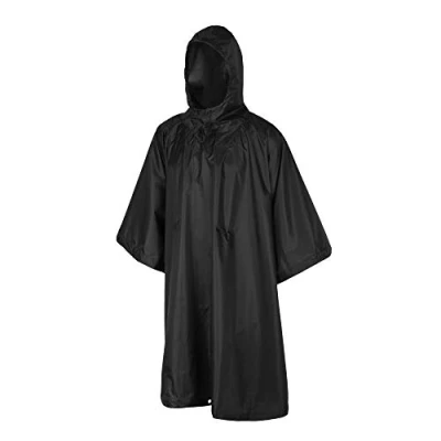 Afbeelding van Helikon Tex Poncho U.S. Model Polyester, zwart, Eén Maat grote maten