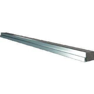 Afbeelding van Rittal vx profiel voor kabelinvoer symmetrisch b 800 mm spuitgietaluminium afdichting pu schuim 1x verpakt 2 8618801