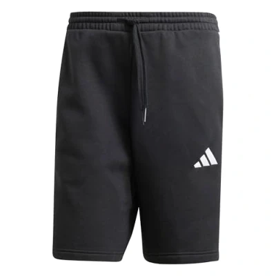 Afbeelding van adidas Sportswear regular sweatshorts zwart/wit