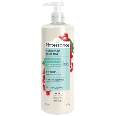 Afbeelding van Natessance Ricin Versterkende Herstellende Shampoo 500 ml
