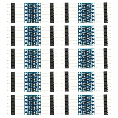 Afbeelding van AZDelivery 10 x IOT 4 kanaals IIC I2C Premium Quality niveauomvormer bi directionele module 5 V naar 3,3 compatibel met Arduino en Raspberry Pi