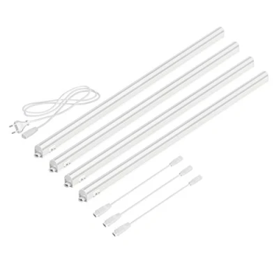 Afbeelding van parlat LED kastarmaturen Rigel, elk 87,3 cm, 40 cm kabel, 1002lm, warm wit, set van 4
