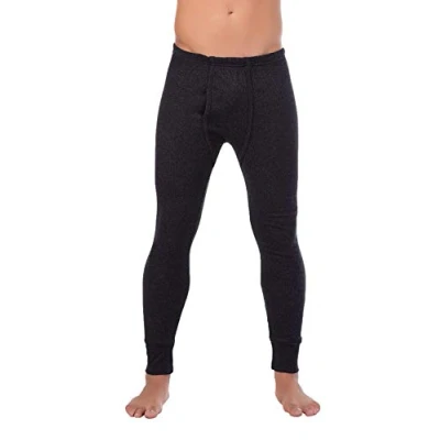 Afbeelding van BestSale247 Thermische onderbroek voor heren, lang, ski ondergoed, functioneel antraciet, L