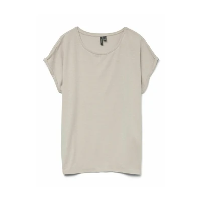 Afbeelding van VERO MODA TShirt Lava Lurex Beige XS