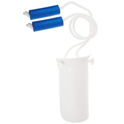 Afbeelding van Sammons Preston Sok en koushulp met opgebouwde schuimhandgrepen, volwassen maat gemakkelijk op uit te schakelen Aide 30 inch touw schuimgreep, Pull On Assist,